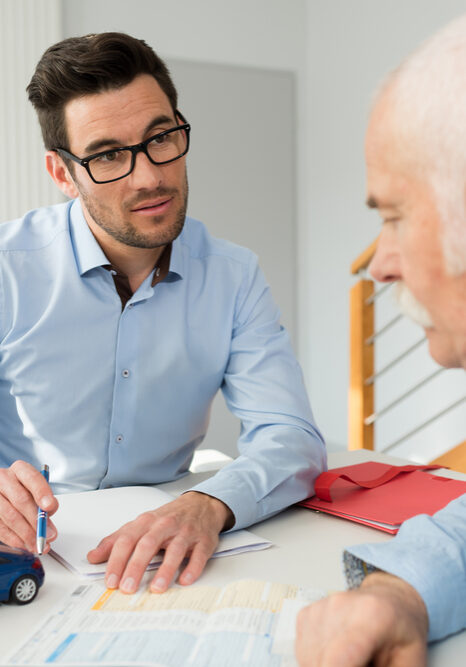 The costs of making a personal injury claim Personal injury lawyer in meeting with client.